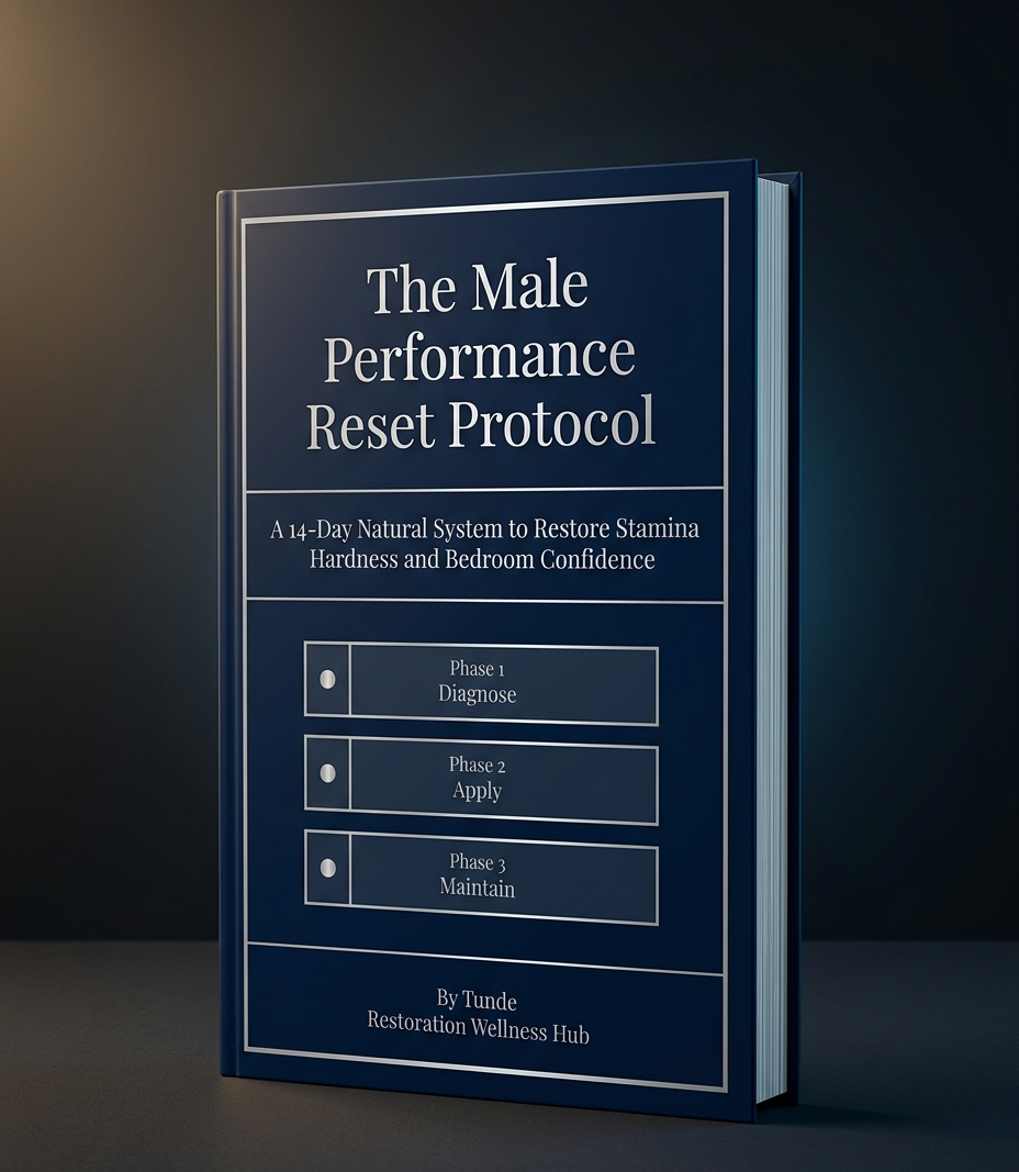 The Male Performance Reset Protocol - PDF Guide Mockup
